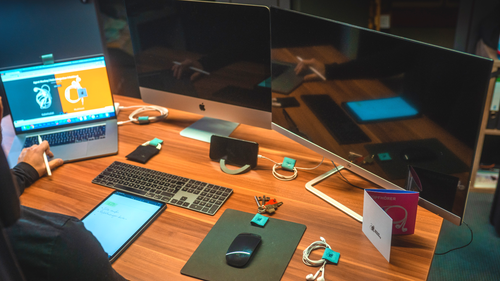 Agent Monkey Multitool | Kabel Organizer | Ocean Blue